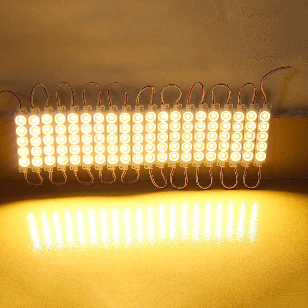 20pcs 5730 LED Module DC12V 5LEDs Waterproof Outdoor light Backlight for billboard white, red, blue, green Channel Letters