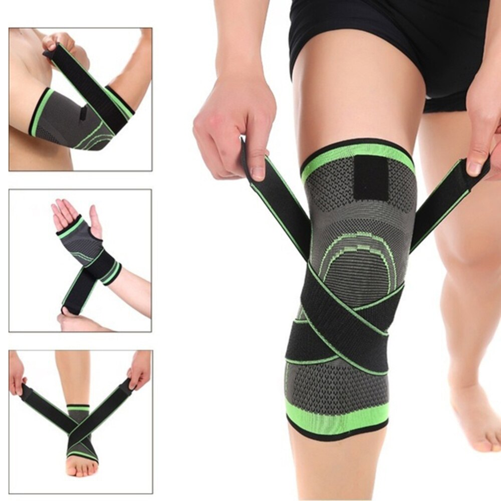 1Pc Onder Druk Enkel Ondersteuning Verstelbare Enkelbrace Enkel Mouwen Enkel Guard Band Voor Verstuiking Preventie-Size
