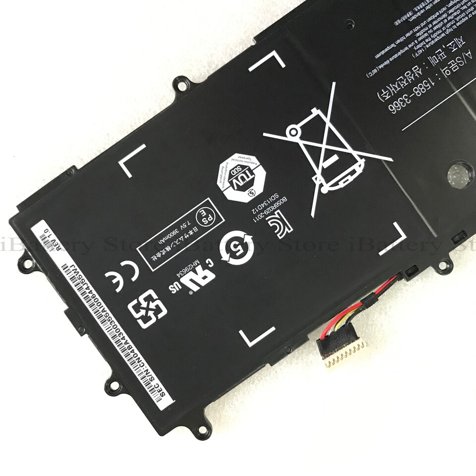 Batería genuina AA-PBZN2TP para Samsung Chromebook XE303C12 905S3G 910S3G 915S3G