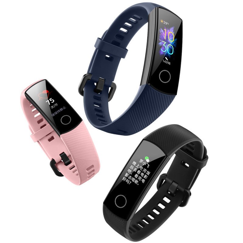 Originele Huawei Honor Band 5 Smart Armband Bloed Zuurstof Kleur Touch Screen Fitness Hartslag Waterdicht Smart Horloge