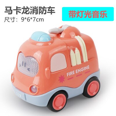 baby toy car cartoon cute music Puzzle clockwork children's kid bauble running car mom clockwork educationa baby toy: 03 Random Color