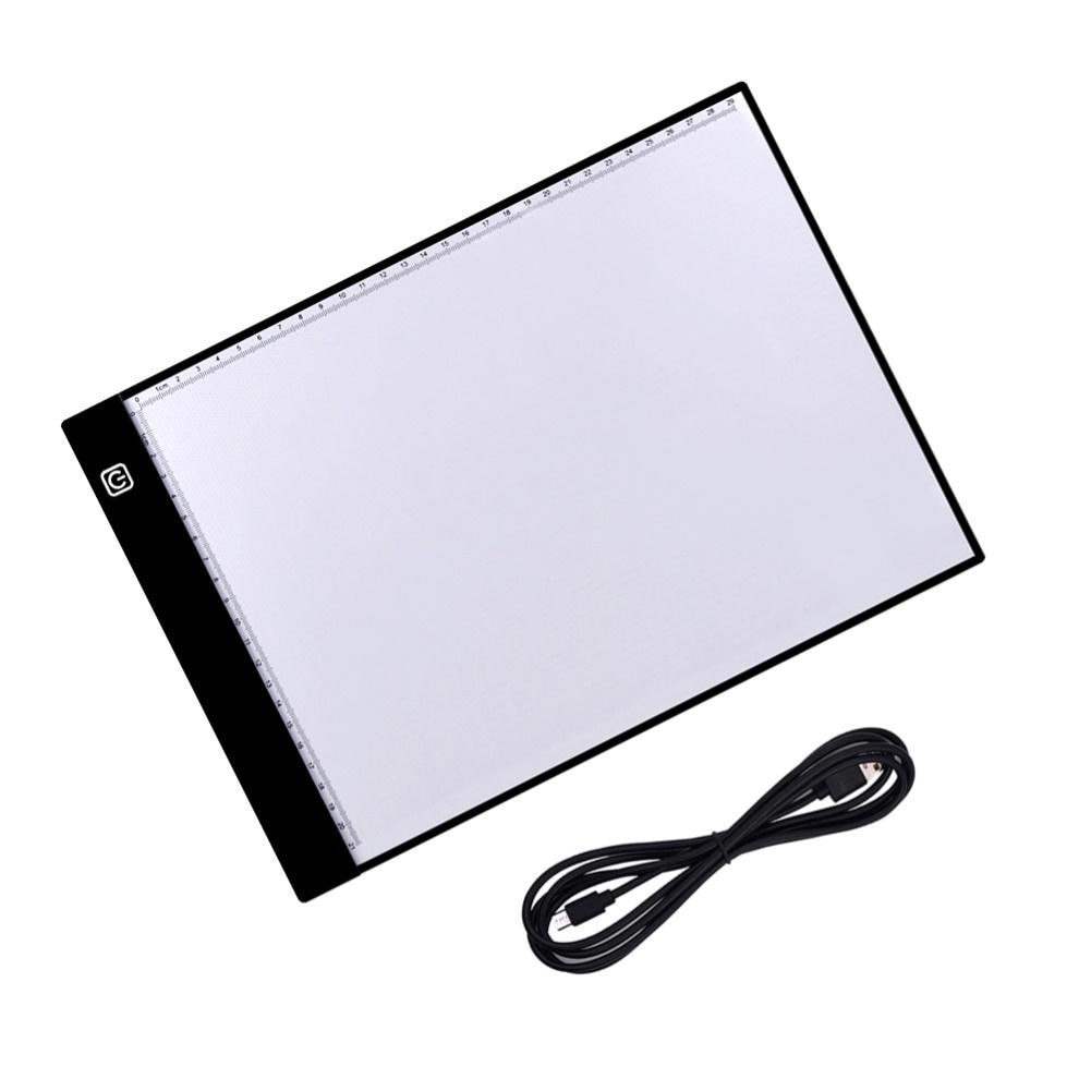 LED A4 Drawing Tablet Digital Graphics Pad USB LED Light Box Copy Board Electronic Art Graphic Painting Writing Table