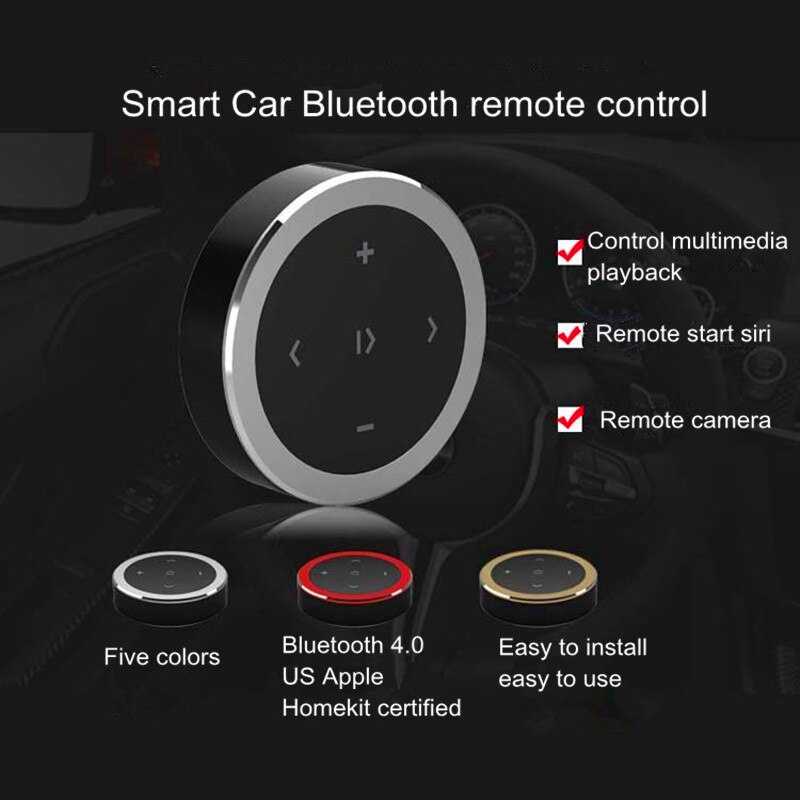 Doxingye Draadloze Bluetooth Steering Auto Wiel Afstandsbediening Controle Siri Afstandsbediening Camera Ondersteuning Voor Ios Android