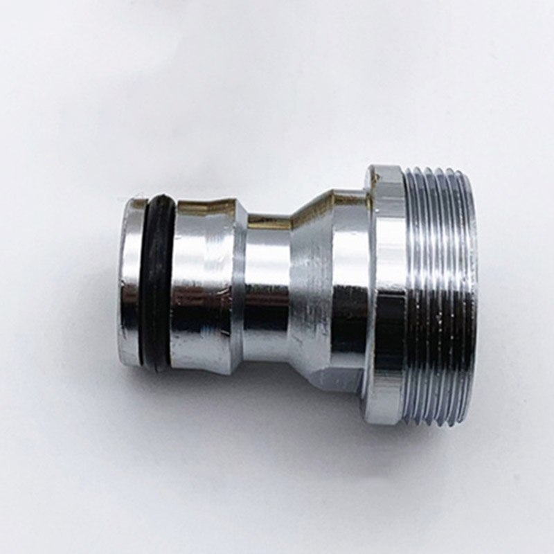 Schroefdraad slang waterleiding connector buis kraan klikadapter fitting tuin buiten plating