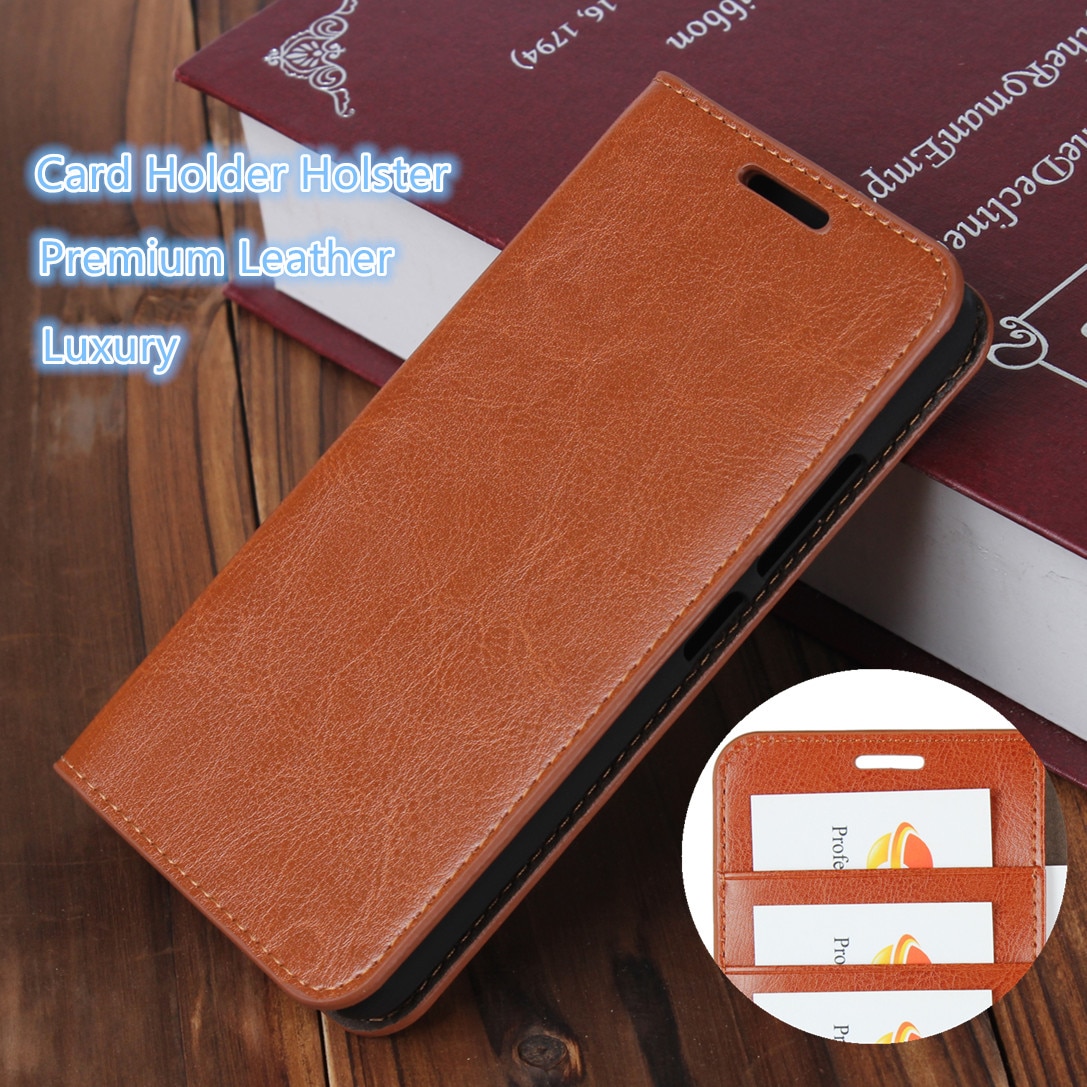 Funda para Xiaomi Redmi Note 5 Pro 5,99 "Funda de cuero tipo billetera funda con tapa tarjetero
