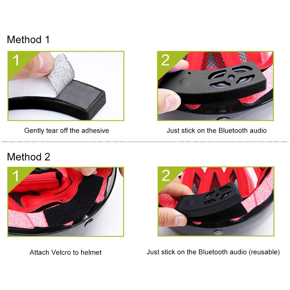 Helmet Headset Audio Stereo Mini Motorcycle Accessories Music Hands Free Outdoor Sports Subwoofer Speaker Waterproof