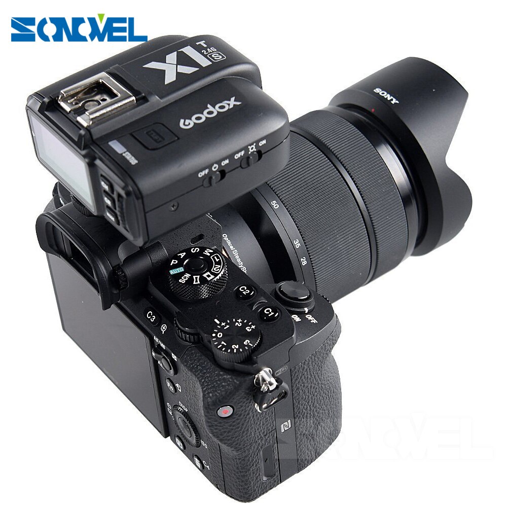 Godox X1T-S 2.4G Draadloze Flash TTL Trigger voor Sony DSLR Camera (MI Schoen) A77II A7RII A7R A58 A99 Godox TT685S V860S TT600S
