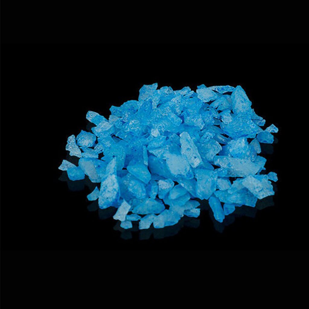 Piedras fluorescentes luminosas que brillan en la oscuridad, accesorio decorativo para jardín, decoración artesanal, para fiestas, vacaciones y deseos: Blue