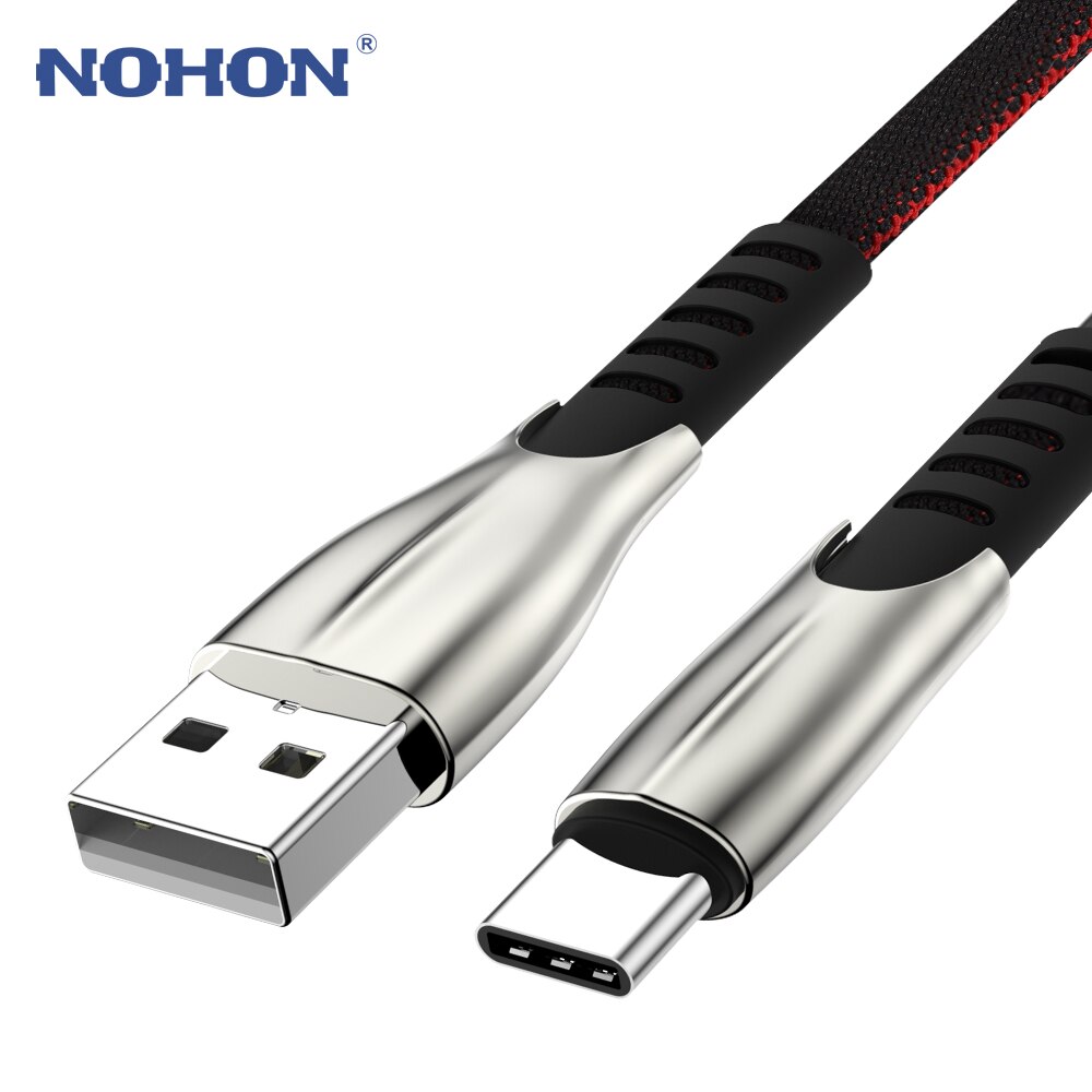 2m 3m USB Type C Data Charger Cable For Samsung A50 A51 Huawei Xiaomi mi Redmi Note 8 USBC Mobile Phone Cord 5A Fast Charge Wire