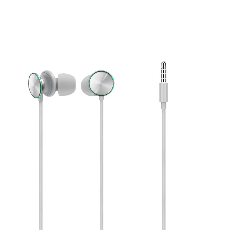 MH151 Hi-Res Original OPPO O Fresh Stereo Earphones Type C &amp; 3.5mm A9 A5 A31 A9 R15 Reno ace Reno 2z 3 Pro 10x Find X2 R17 Pro: Gray (3.5) Jack