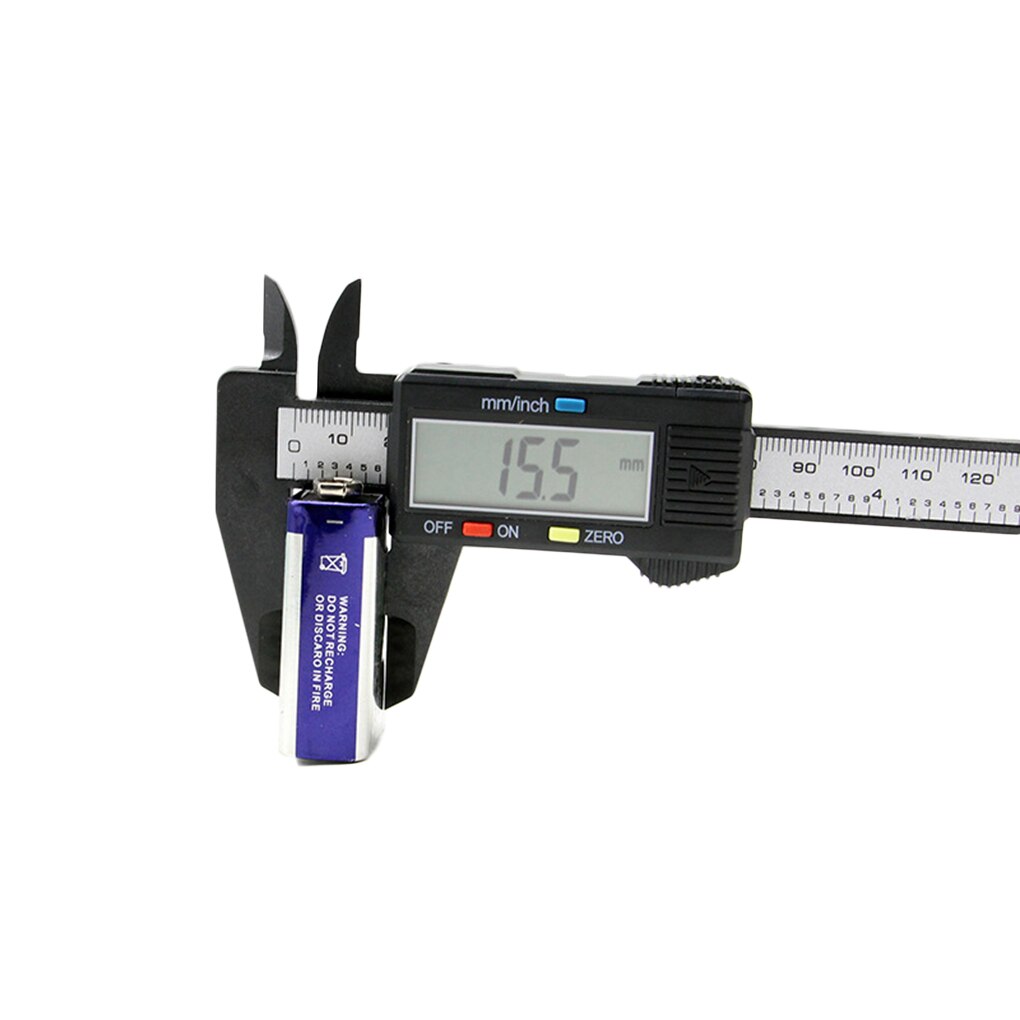 Digitale Schuifmaat Lcd Digitale Elektronische Schuifmaat Gauge Micrometer Meten Draagbare Plastic Meten Apparaat 150 Mm