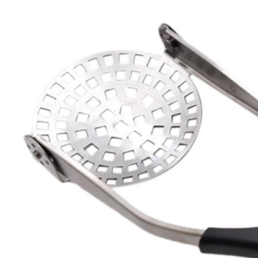 Stainless Steel Pusher Potato Masher Foldable Movable Potato Pressing Tool Potato Puree Vegetable And Fruit Tool Crusher #20