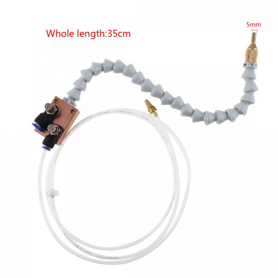 Mist Koelvloeistof Smering Spray Systeem Met Dubbele Throttle En 8Mm Air Pijp Voor Metalen Snijden Graveren Cooling Machine