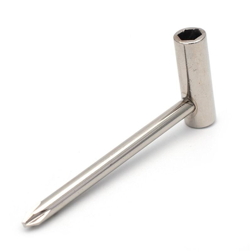 Guitar Truss Rod Wrench 1/4" 6.35mm Hexagon Socket Neck Tool for Taylor Guitar: Silver