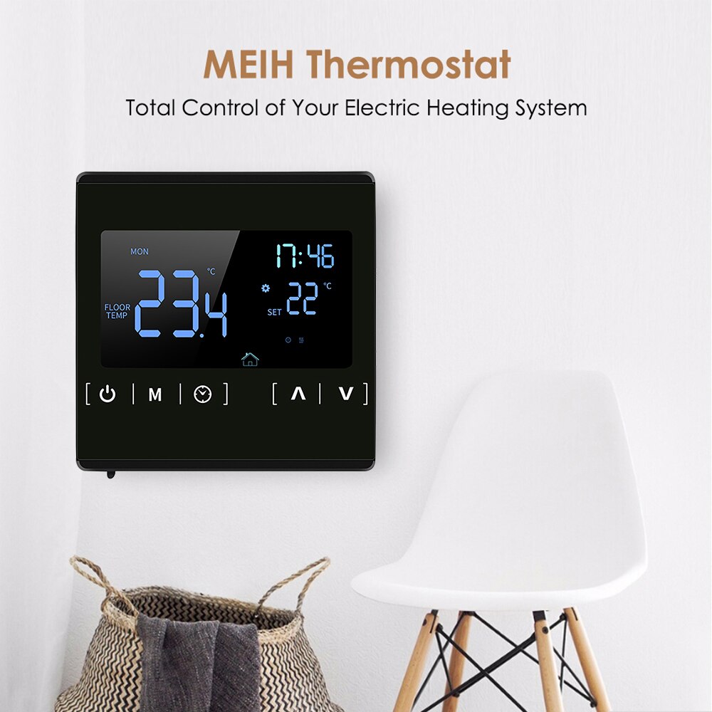 Smart Thermostat Electric Floor Heating Controller Water Heating Thermoregulator Room Thermostat Temperature Controller