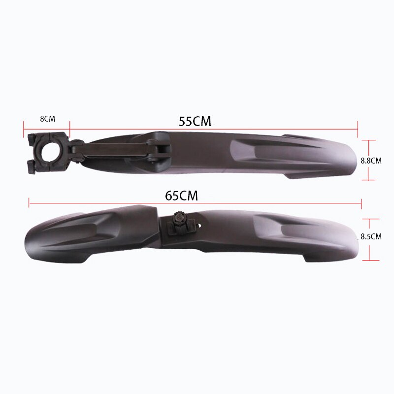 Terrengsykkel skjerm 24 26 27 27.5 28 29 tommer mtb foran bakskjerm sykkel sykkel vinger slamskjerm e-sykkel utvide forlenge