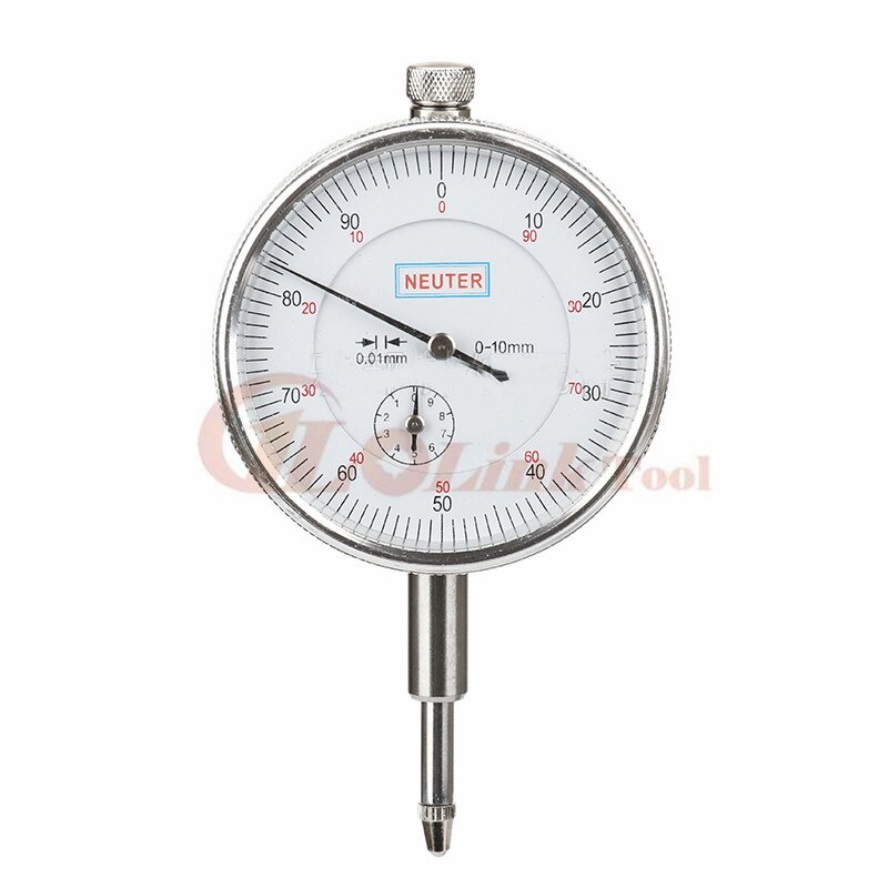 Precision Tool 0-10mm Dial Indicator Gauge 0.01mm Accuracy Dial Test Indicator Gauge Measurement Instrument Tools