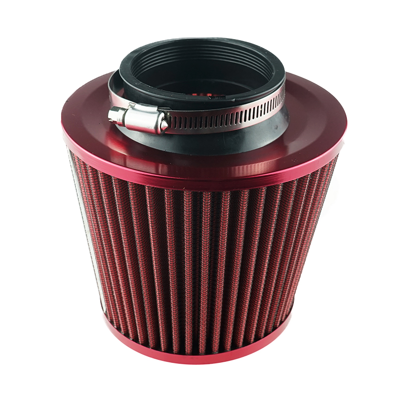 Air Intake Filter 76mm Universal Car Air Filter Vehicle Induction High Power Mesh 3 Inch Auto Cold air Hood Intake