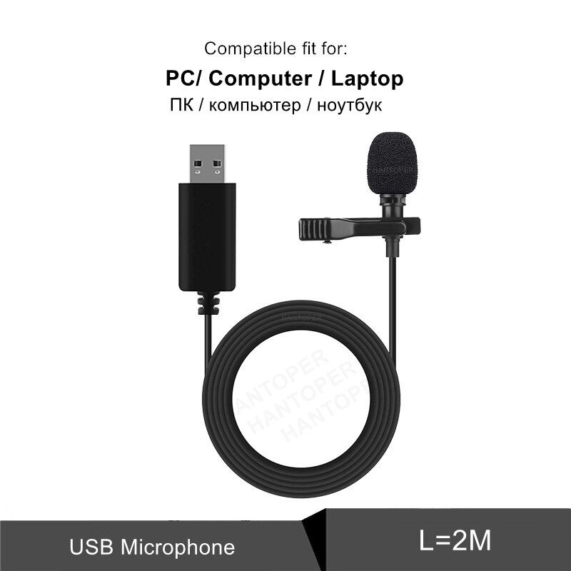 Professionnel Dual Mini Lavalier Microphone For Phone Laptop PC , lapel Microphone For Radio Smartphone Micro karaoke Microfono: Style 9