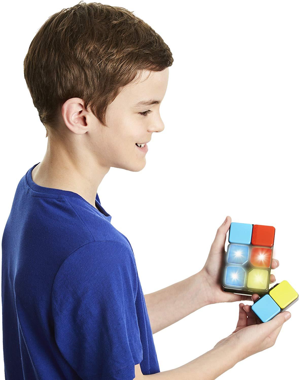 Interaktiva spel flipslide magiska kub flip slide match pussel leksaker med ljus hastighetsnivå minne multiplayer lägen