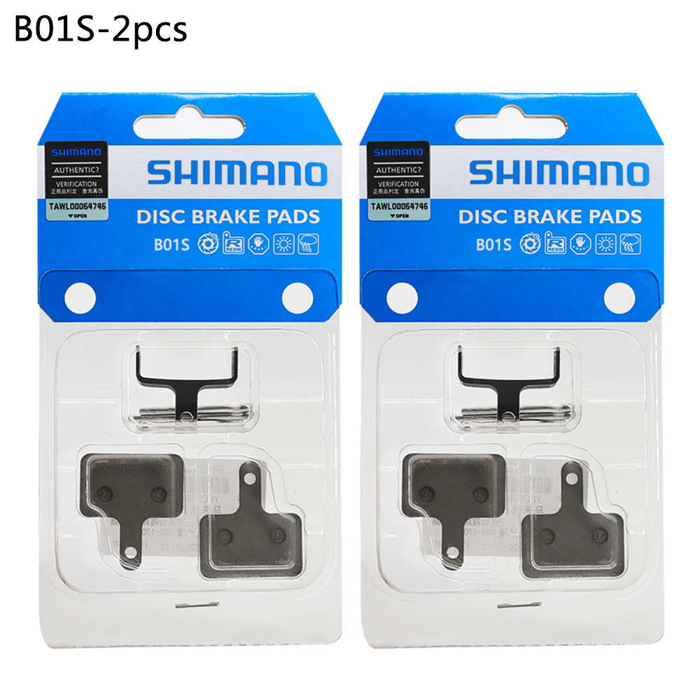 Pastillas de freno SHIMANO B01S G01S J02A J04C, pastillas de freno de disco de resina para MTB MT200 / M315 Br-M485 M445 M446 M447 M395 M355 M575 M475: YELLOW