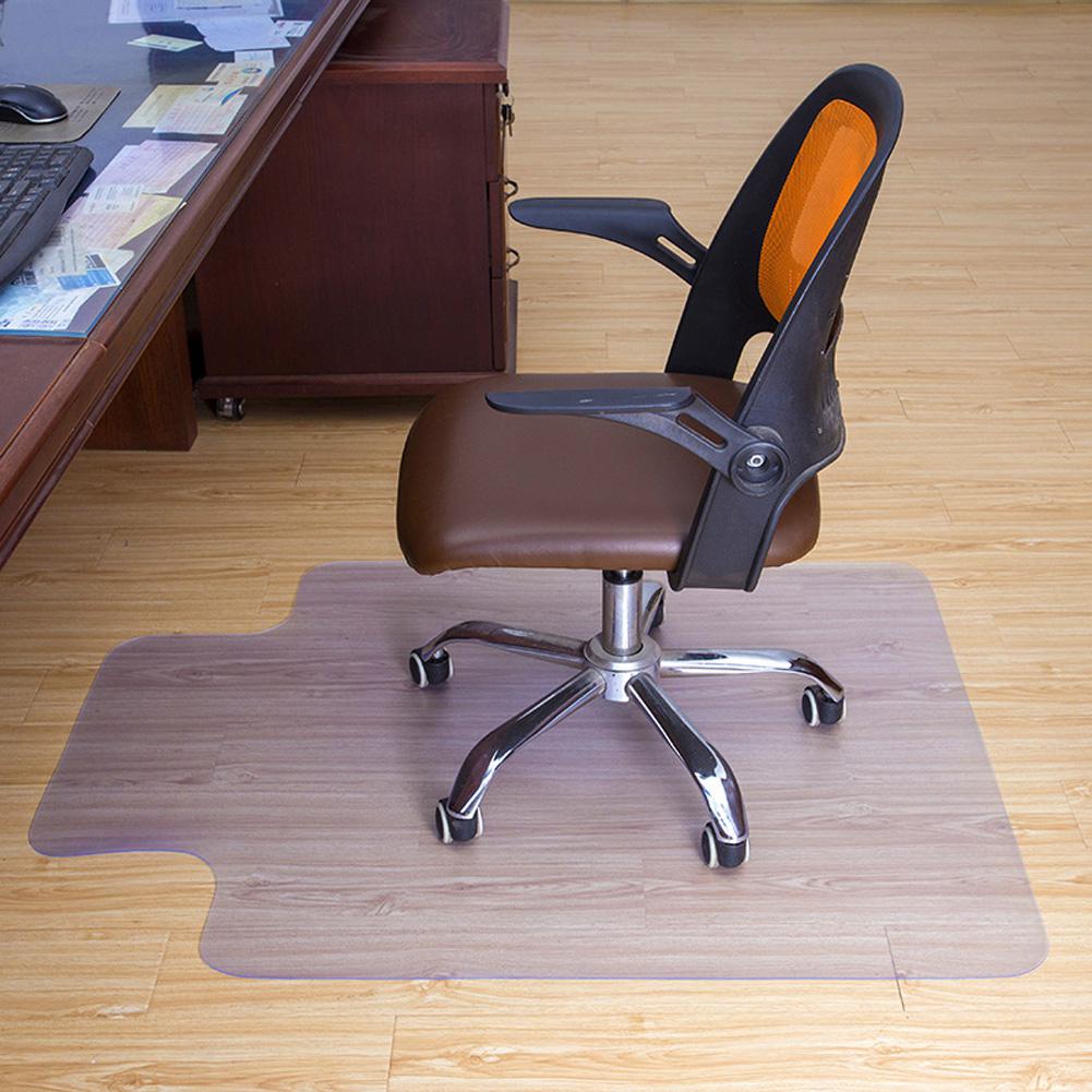 Pvc gennemsigtig vandtæt mat anti-ridse træ gulvbeskyttelsesmåtte computer stol måtter beskyttere plast blødt tæppe