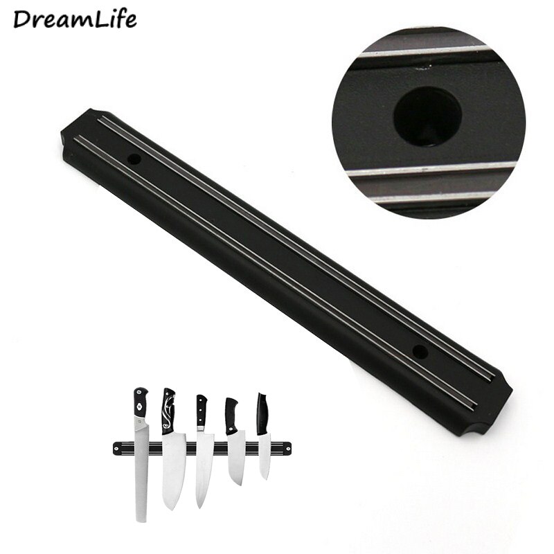 Magnetic Knife Holder Wall Mount Stand for Knives Black Block Kitchen Knife Holder Messenblok 33/38/50/55CM