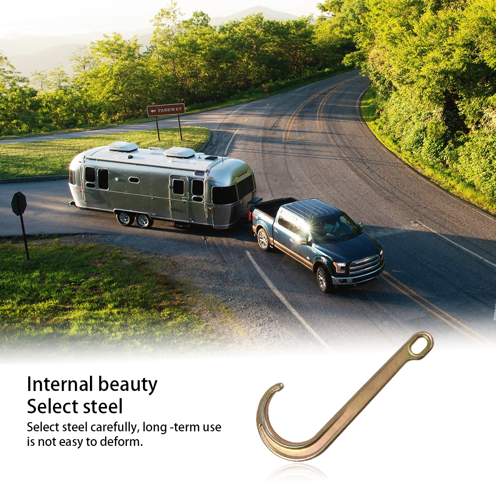 Universele Sleepwagenhaak Vervangende Wrak J-Vormige Haken Aangepast