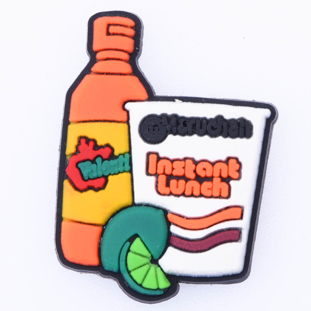 Breloques croco en forme de bouteille de bière et de vin rouge, accessoires de décoration pour chaussures, Bracelets pour enfants, 1 pièce: p2913
