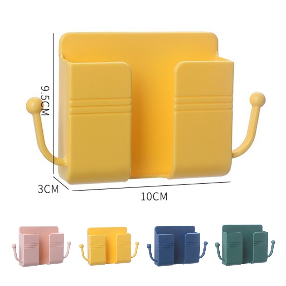 Wall Mounted Organizer Storage Box Remote Control Air Conditioner Stand Holder Charging Holder Office Home Storage Organization