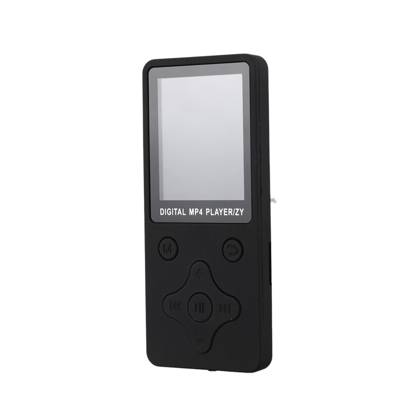 Mini  mp3 afspiller med indbygget højttaler bærbar  mp3 tabsfri lyd musikafspiller fm optager  mp3 afspiller sort: Default Title