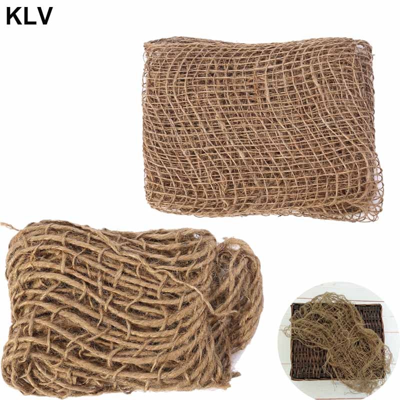 Newborn Photography Prop Chunky Burlap Layer Net Hessian Jute Backdrop Blanket