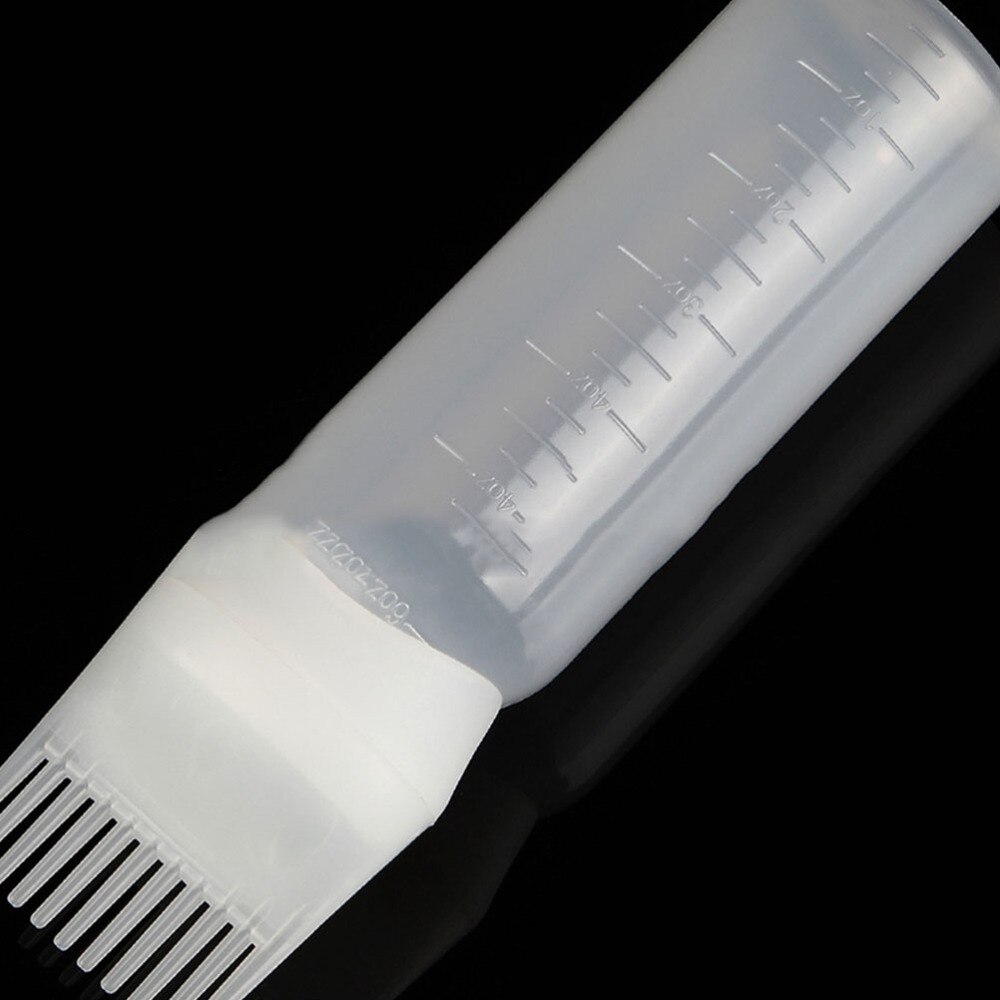 3 pièces cheveux colorant bouteille applicateur peigne Salon cheveux coloration teinture bouteille coiffure shampooing peigne bouteille
