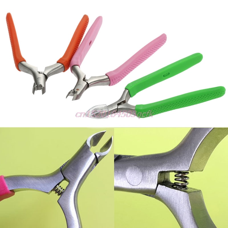 1 Pc Nail Cuticle Clipper Cutter Manicure Pedicure Trimmer Nipper Scissor Durable #H056#