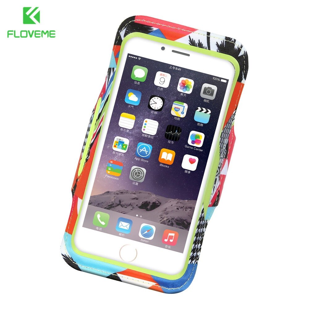 FLOVEME Sport Arm Band For iPhone X 8 7 Plus Running Phone Bag Case For Samsung S8 S9 Huawei Xiaomi Phone Cases For Sport Cover