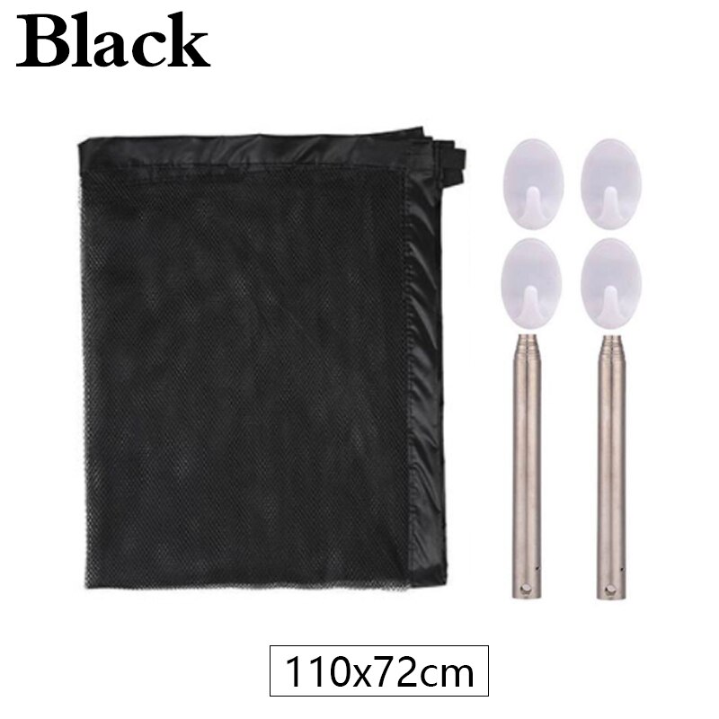 Valla portátil para mascotas, Red de aislamiento para perros y gatos, duradera, plegable, segura, protección interior y exterior,: Black / 180x72cm