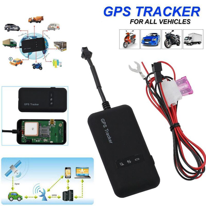 Mini realtime bil gps gsm tracker locator køretøj / motorcykel tracking enhed