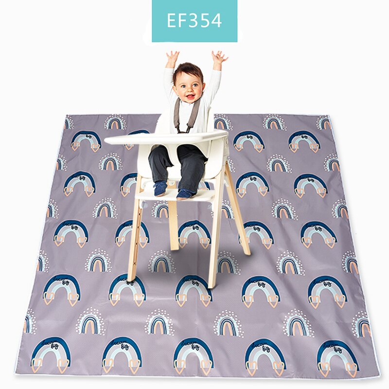 Glücklich Flöte Baby Spielen matt, Baby Krabbeln matt Tragbare Wasserdichte, Anti-Unterhose Klapp matt Playmat Für Baby drinnen Oder draussen Verwenden: SMT105-EF354