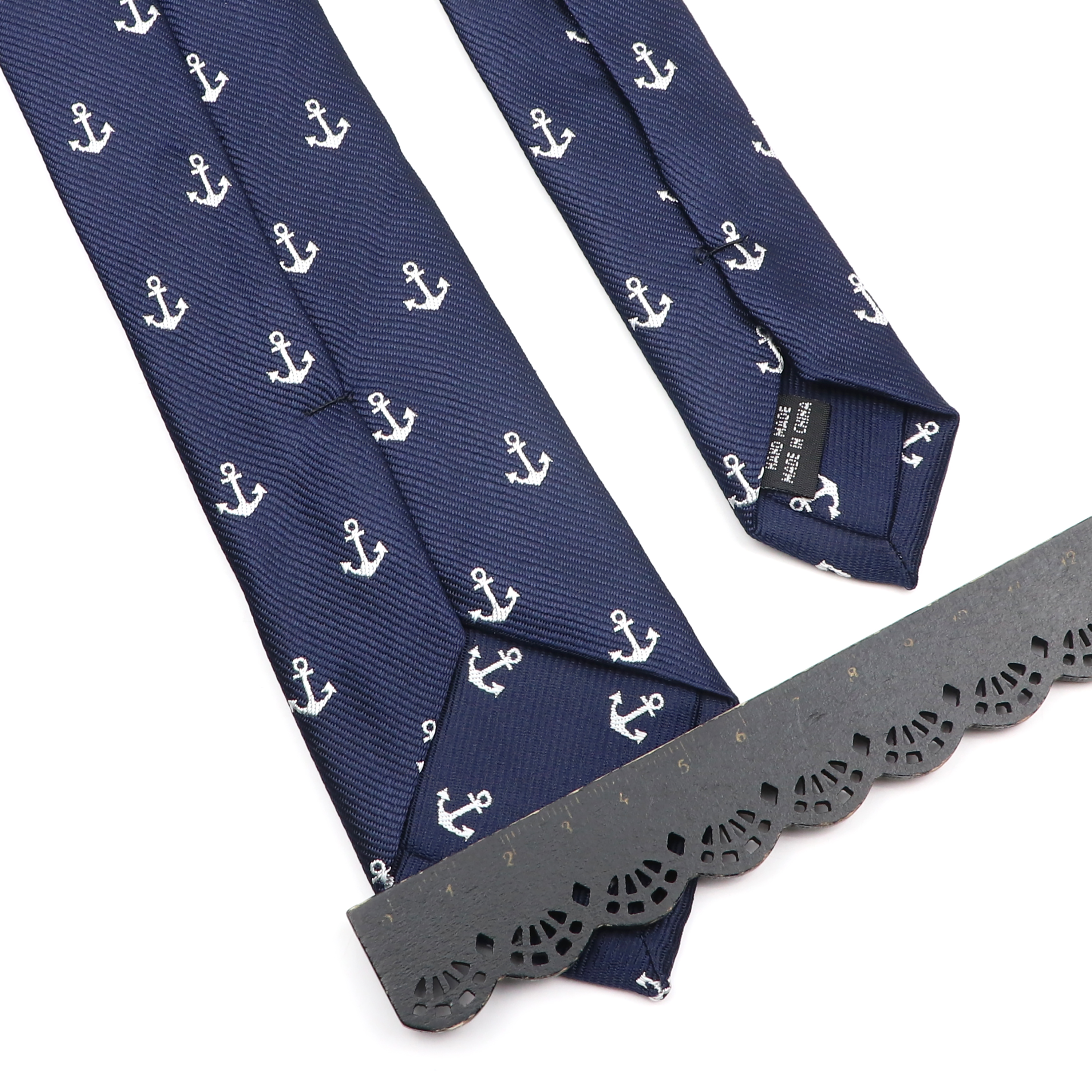 Jacquard 6cm corbata delgada para hombres coche perro mono patrón corbata rojo azul púrpura uso diario corbata de de boda
