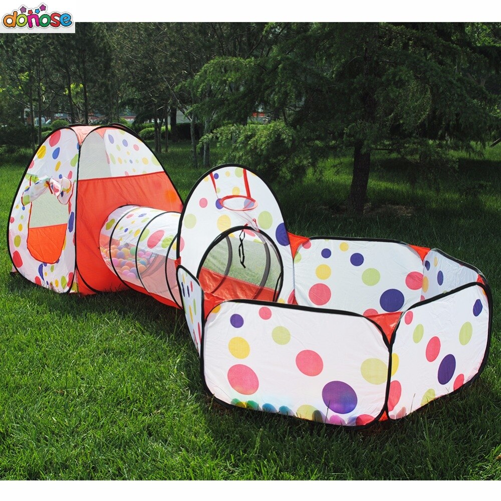 Per bambini piscina di palline tenda Sale Gioco Per I Bambini Del Gioco Del Bambino piscina gonfiabile Piegato Portatile Bambini Gioco Da Esterni in Un Gioco da Ragazzi tenda per i bambini: Oro