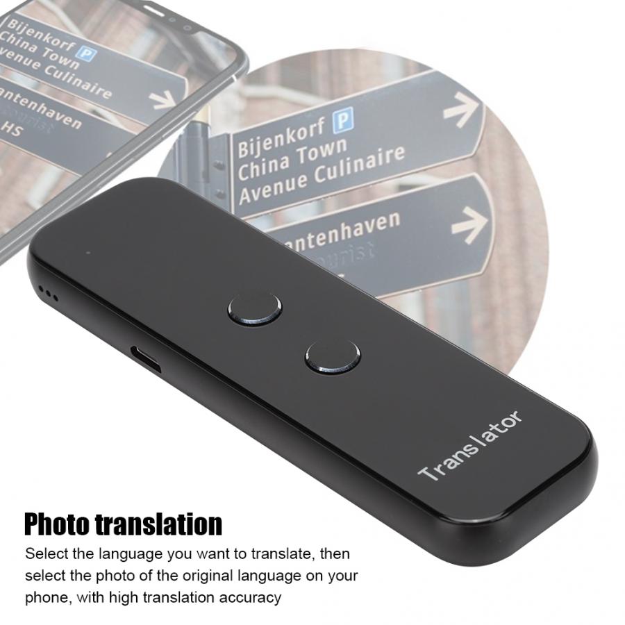 G6 70 Talen Vertaler Metalen Intelligente Wifi + Hotspot Multi-Taal Hand-Held Vertaling Stok Vertaler