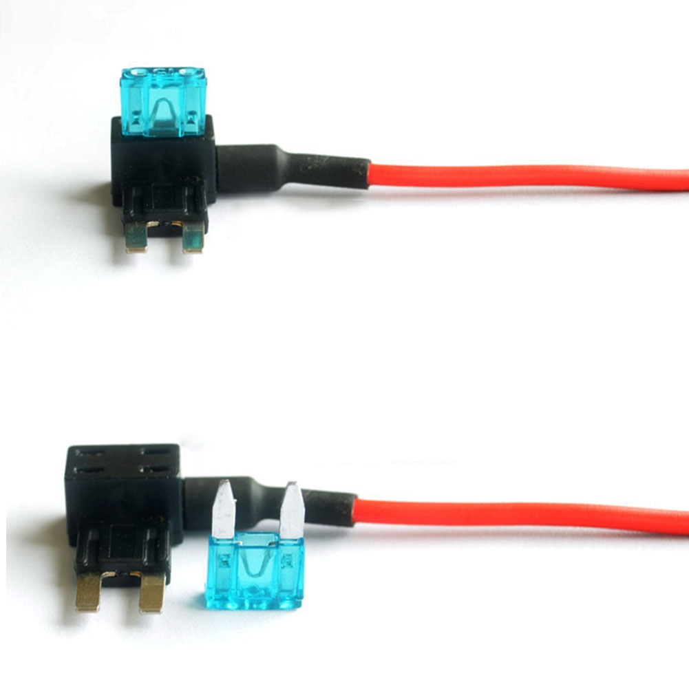 1Pcs Zekering Tap Adapter Mini Blade Zekering Houder Voor Auto Elektronische Apparaat Fit Voor Mini Stijl Houder Vervangen