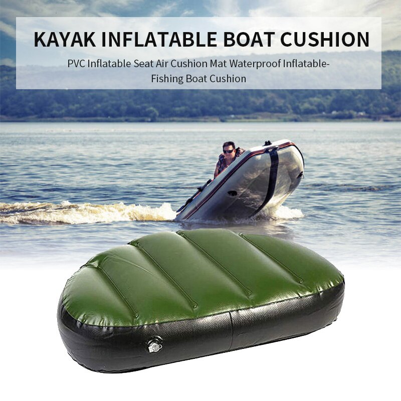 Duurzaam Pvc Opblaasbare Luchtkussen Mat Waterdicht Vissersboot Outdoor Opblaasbare Boot Kussen Voor Waterskiën Drifting Sport