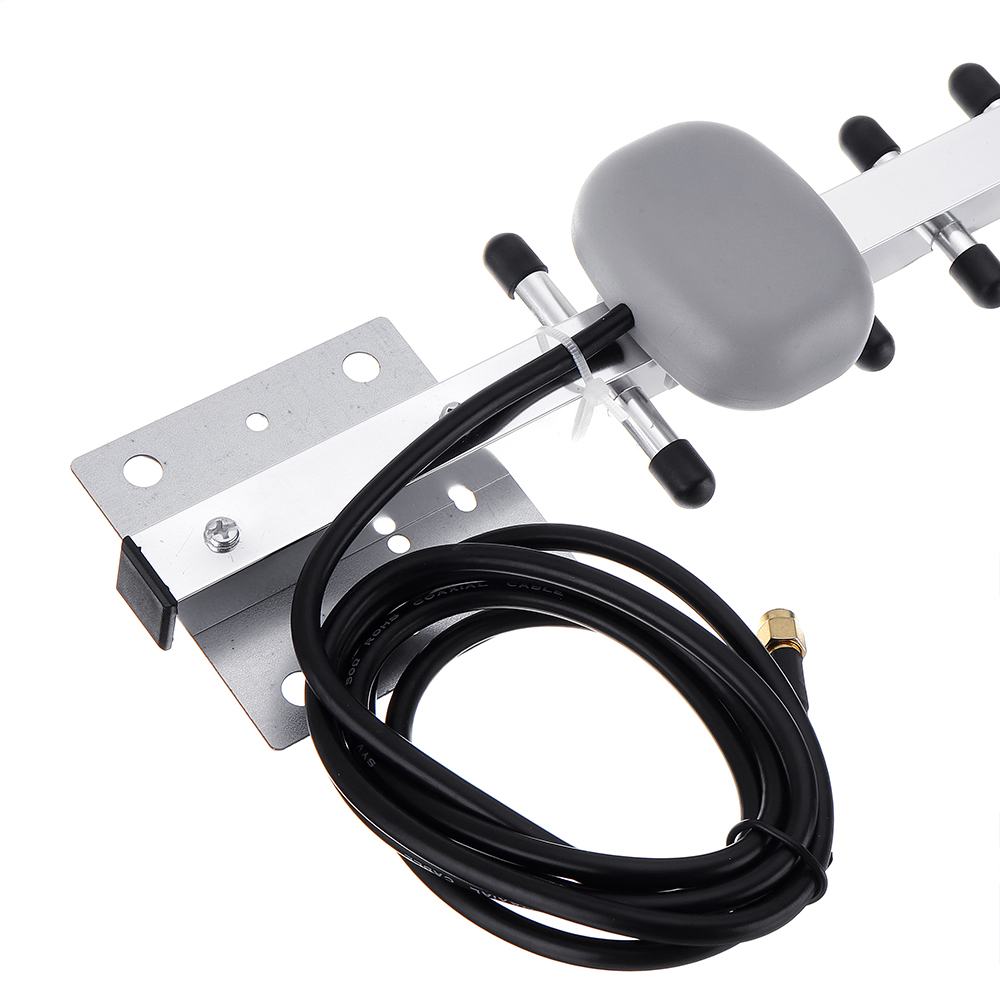 Antenne Yagi 4G Exterieur LTE SMA mâle haut Gain WiFi Antenne extérieure amplificateur directionnel Modem RG58 1.5m câble