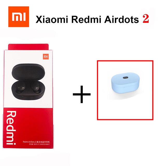 Xiaomi Redmi Airdots 2 Mi True Wireless Bluetooth 5.0 TWS Earphone Gaming Headset Left Right Low Lag Mode Stereo Auto Link: Gray