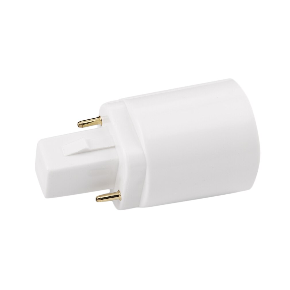 G24 - E27 Retardant PBT Socket Base Screw LED Lamp Halogen Light Bulb Adapter Converter 2 Pin