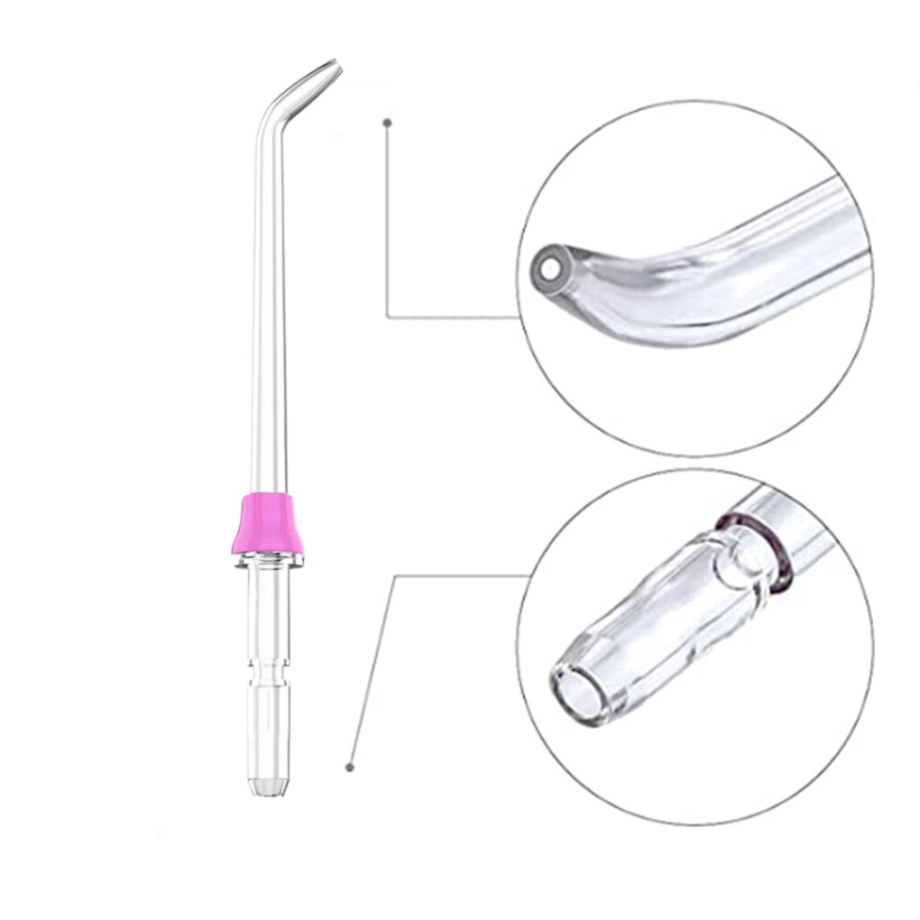 4pcs Water Flosser Tip Water Toothbrush Refill Head Teeth Cleaning Replacement for Waterpik