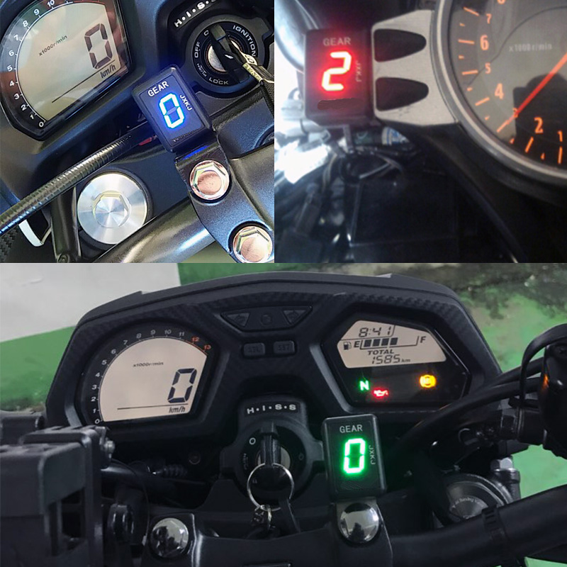 Xv 950 motorcykel til yamaha  xv950 bolt abs  xv 950 motorcykel lcd elektronik 1-6 niveau gear indikator digital