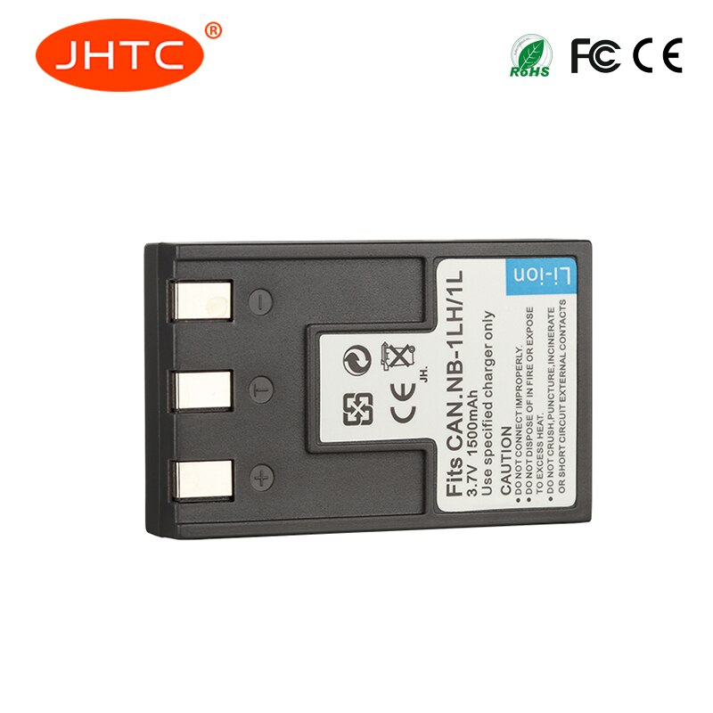JHTC-batería NB-1L NB1LH para Canon S110 Digital ELPH,S200, S230,S300, Shot S330,Powe NB1L, 1500mAh, NB-1LH