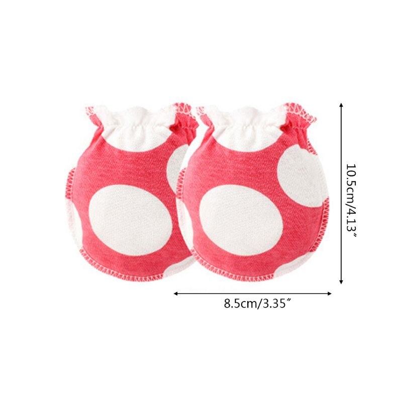 3 paia/set guanti del bambino 0-6 mesi neonato anti-afferrare guanto piede copertura sottile nuovo bambino guanti